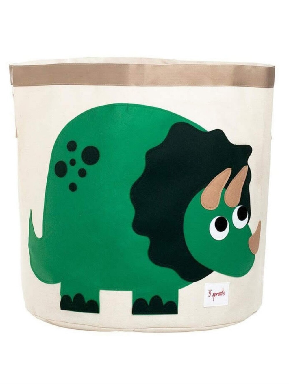 3 Sprouts Triceratops Dinosaur Extra Large Storage Bin